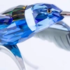 Swarovski Crystal - Blue Roller, Paradise Bird, Turquoise - 100x100