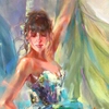 Anna Razumovskaya - Dancing In Green Hues