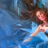 Anna Razumovskaya - Embracing The Breeze - 100x100