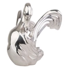 Dargenta - Silver Swan Statue Opening Wings