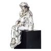 Dargenta - Silver Sitting Clown Statue