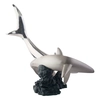 Dargenta - Silver Sharks Statue Swimming