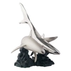 Dargenta - Silver Sharks Statue Swimming