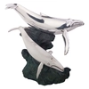 Dargenta - Silver Calf & Mother Humpback Whale Statue