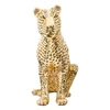 Dargenta - Sitting Gold Leopard Statue