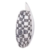 Dargenta - Modern Checkers Silver Flower Vase