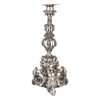 Dargenta - Triad Column Silver Candle Holder