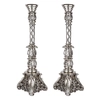 Dargenta - Corinthian Silver Candle Holder