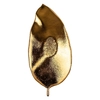 Dargenta - Tropical Leaf Fruit Bowl 24K Gold