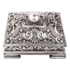 Dargenta - Large Square Silver Cremation Urn