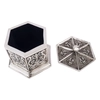 Dargenta - Silver Cremation Urn Hexagon Classical