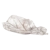 Dargenta - Tropical Leaf Silver Fruit Bowl