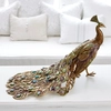 Jay Strongwater - Thesues - Grand Peacock Figurine  - 100x100