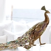 Jay Strongwater - Thesues - Grand Peacock Figurine  - 100x100