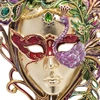 Jay Strongwater - Venetian Mask with Stand - 100x100