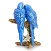 Jay Strongwater - Julie & Blaze Macaws On Branch Figurine