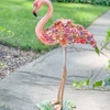 Jay Strongwater - Amira Floral Flamingo - 100x100