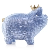 Jay Strongwater - Gatsby Pave Piggy Bank - Pale Blue - 100x100