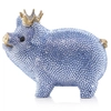 Jay Strongwater - Gatsby Pave Piggy Bank - Pale Blue - 100x100