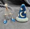 Swarovski Crystal - Disney Pin~Sorcerer's Cap Brooch with Easel