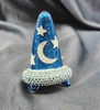 Swarovski Crystal - Disney Pin~Sorcerer's Cap Brooch with Easel