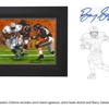 Scott Smith - Barry Sanders - Framed Hand Signed By Barry BSE Edition