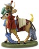 WDCC Disney Classics Snow White Deer With Laundry Spring CleaningPorcelain Figurine