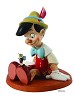 WDCC Disney Classics Pinocchio And Jiminy Cricket Anytime You Need Me, You Know, Just Whistle!Porcelain Figurine