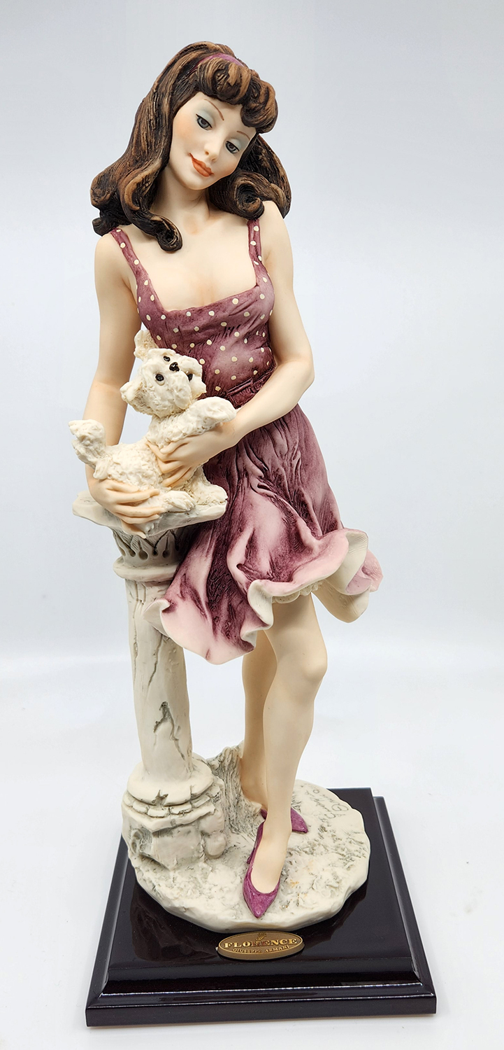 My Sweet Little Puppy Girl Figurine - Lladro-Canada
