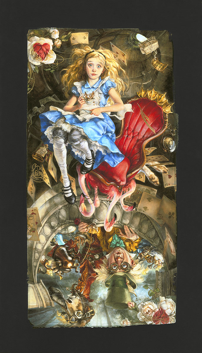 Alice in Wonderland Paintings
