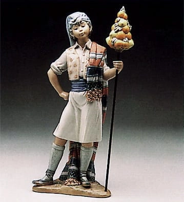 Lladro Valencian Boy Porcelain Figurine