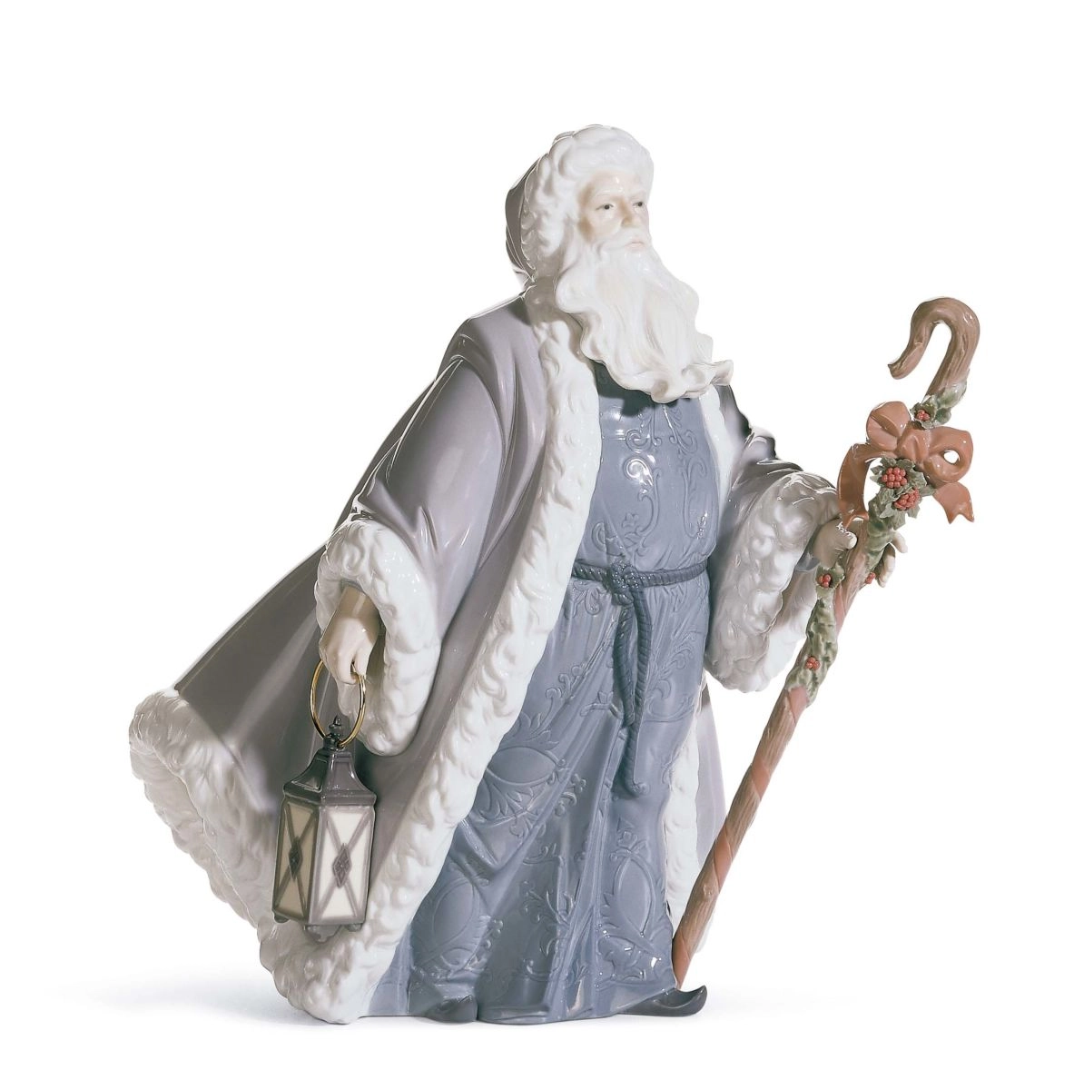 Lladro Santa Claus Messenger 2004-08 Porcelain Figurine