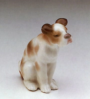 Lladro Vagabond Dog Porcelain Figurine