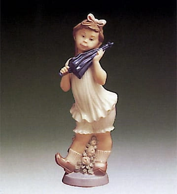Lladro Sweet Girl Porcelain Figurine