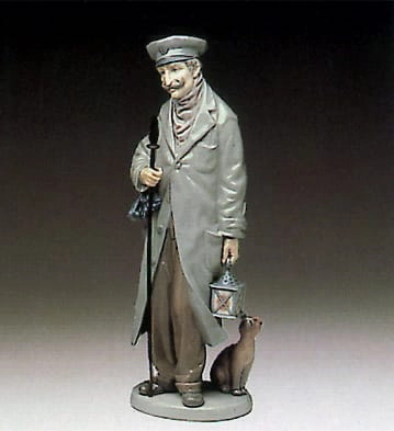 Lladro The Watchman Porcelain Figurine