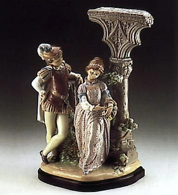 Lladro Medieval Courtship Porcelain Figurine