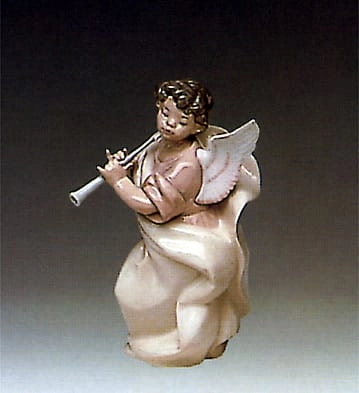 Lladro Angel w/Clarinet 