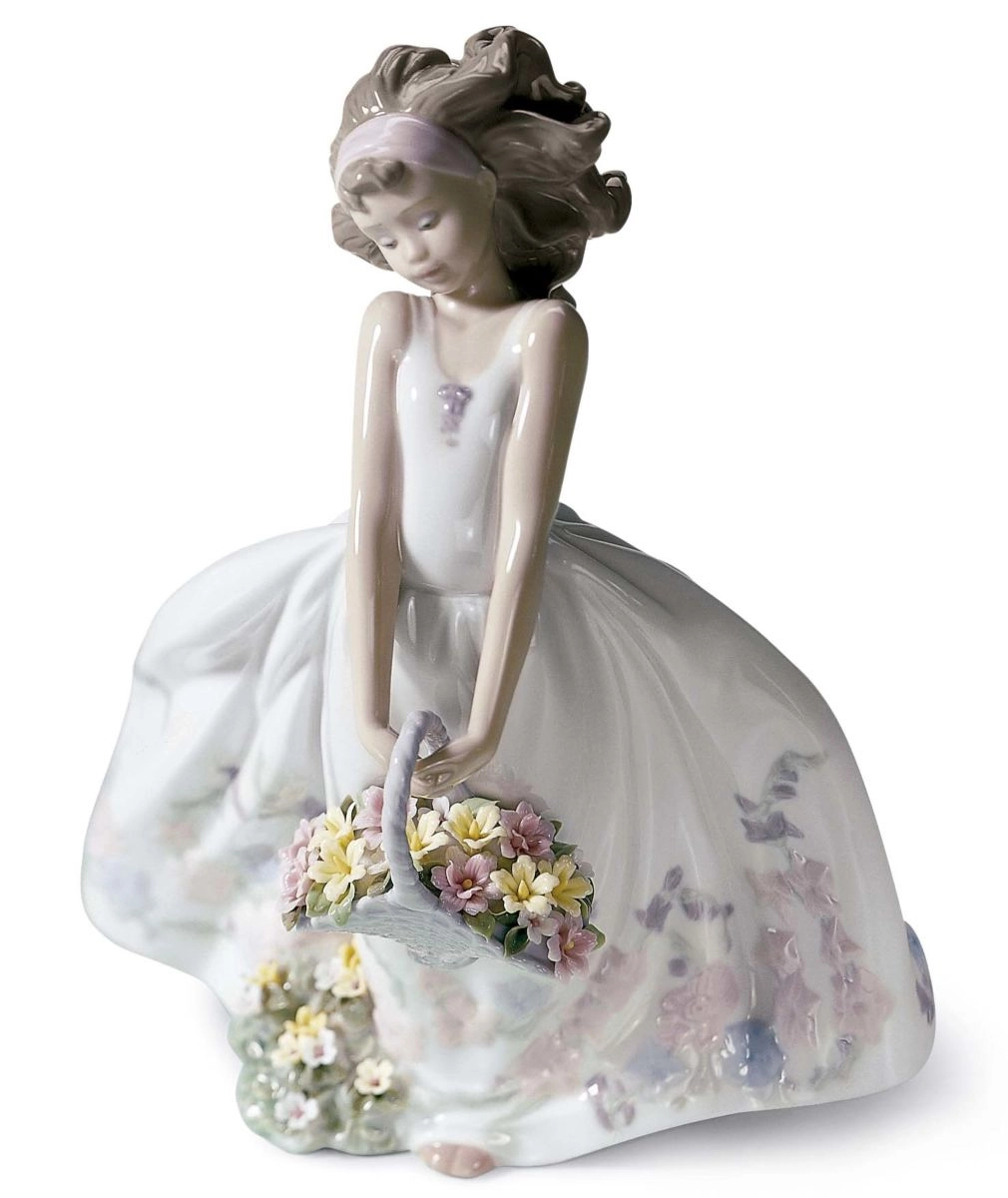 Lladro WILDFLOWERS Porcelain Figurine