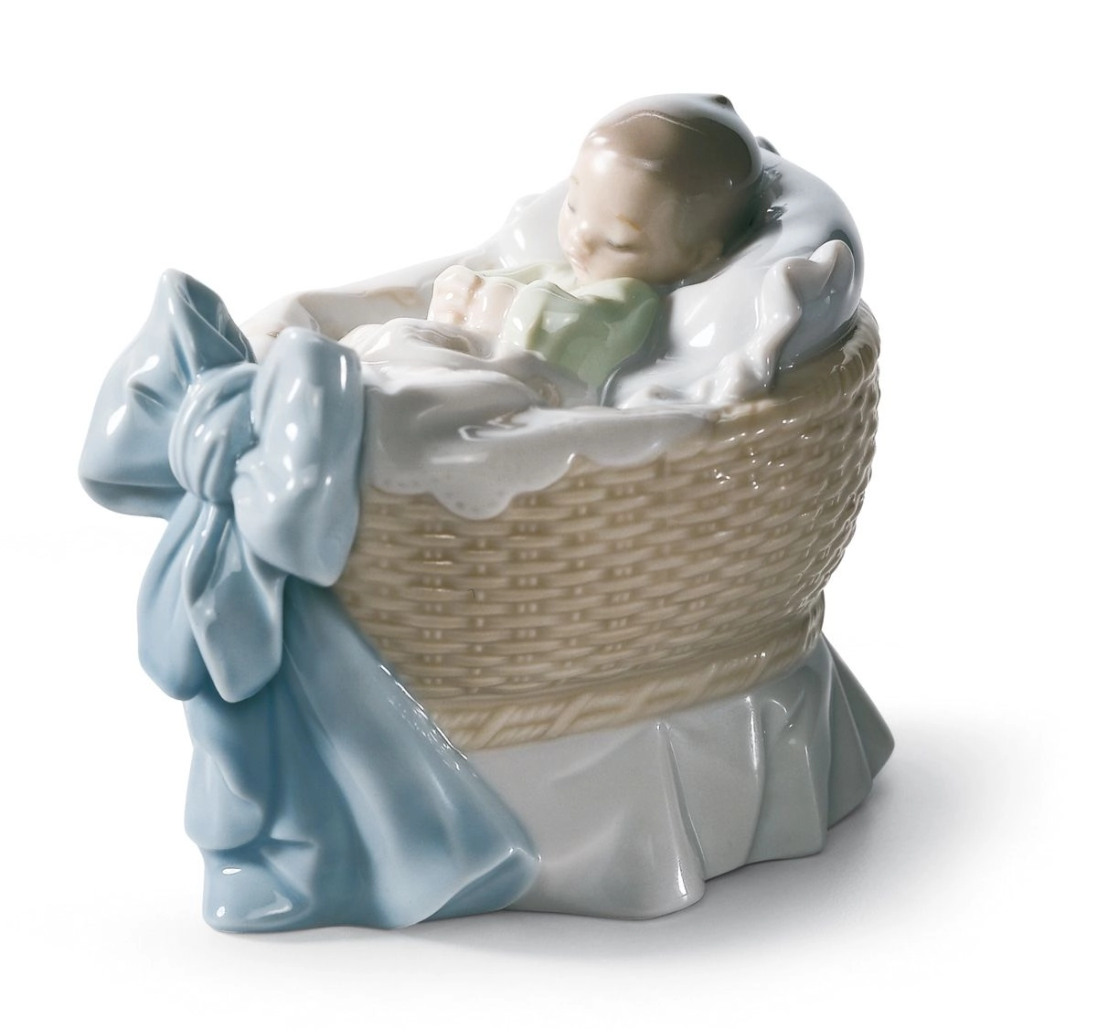 Lladro A NEW TREASURE (BOY) Porcelain Figurine