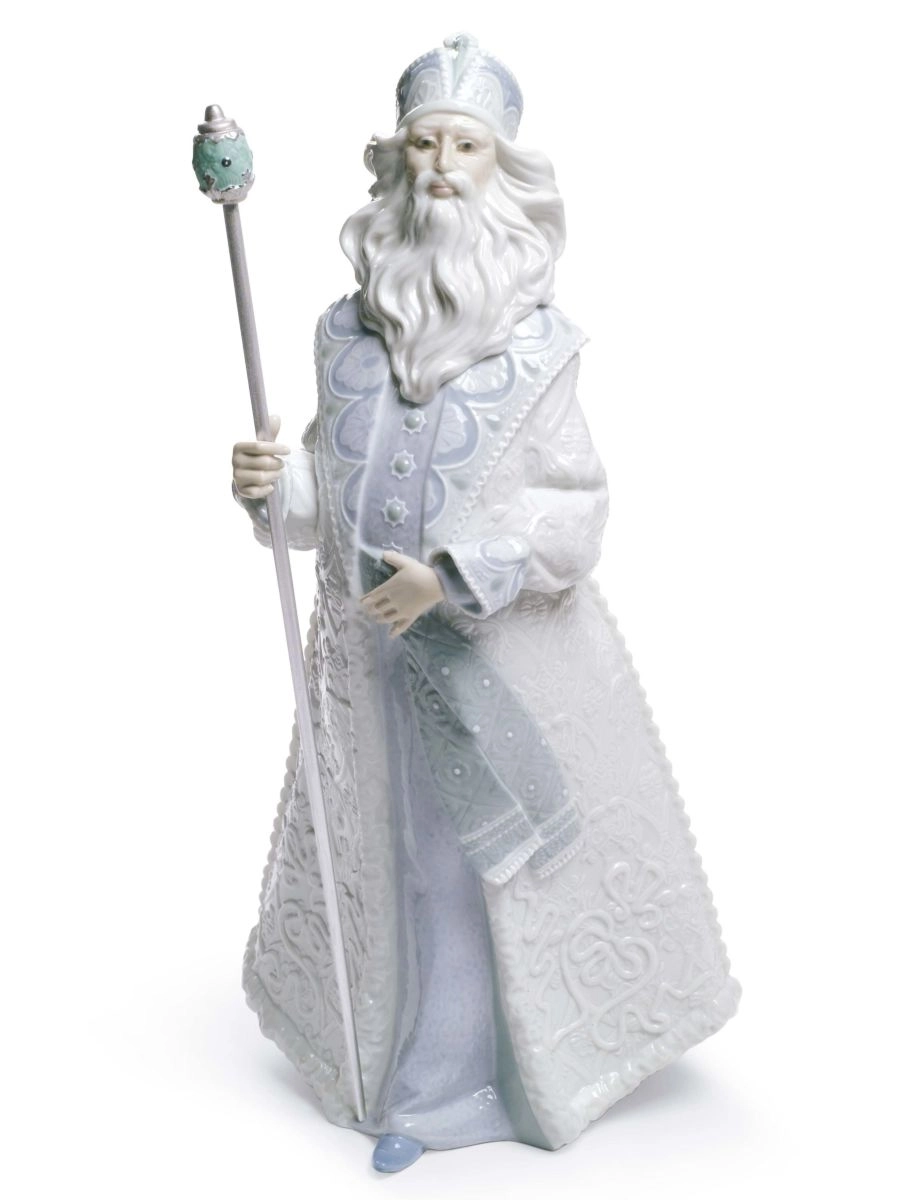 Lladro Father Frost Porcelain Figurine