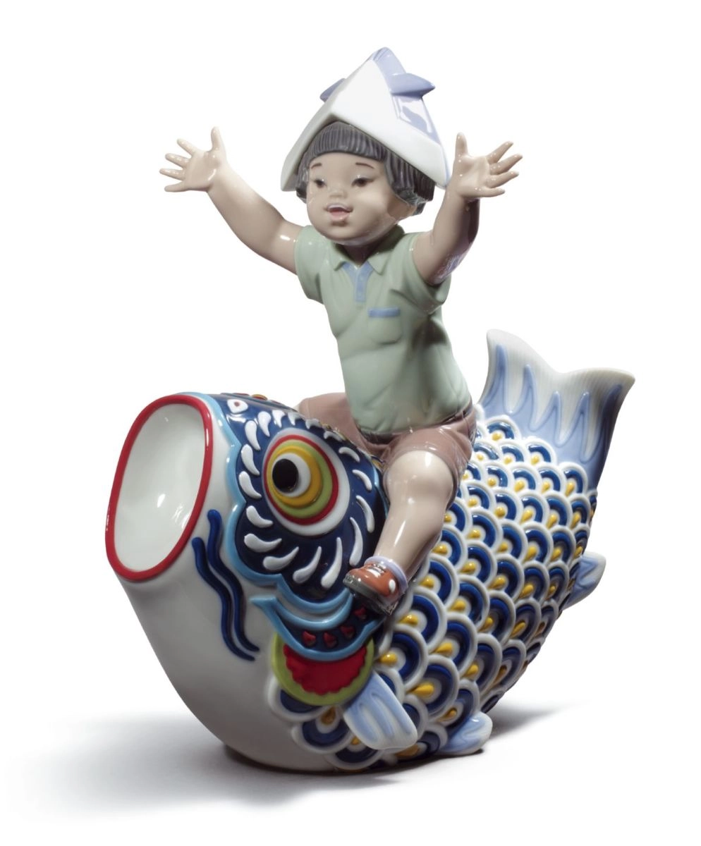 Lladro Happy Boy's Day Porcelain Figurine