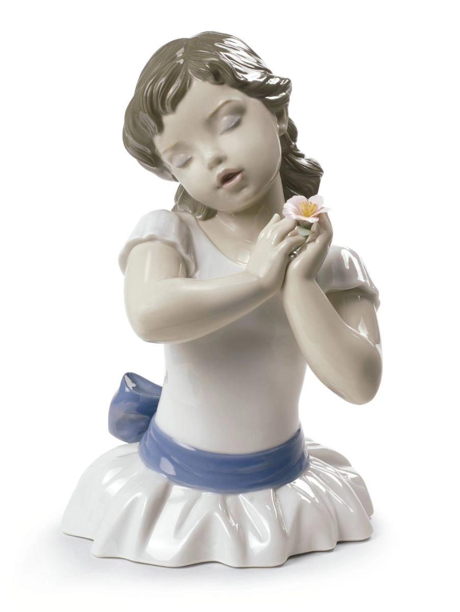 Lladro Beautiful Blossom Porcelain Figurine