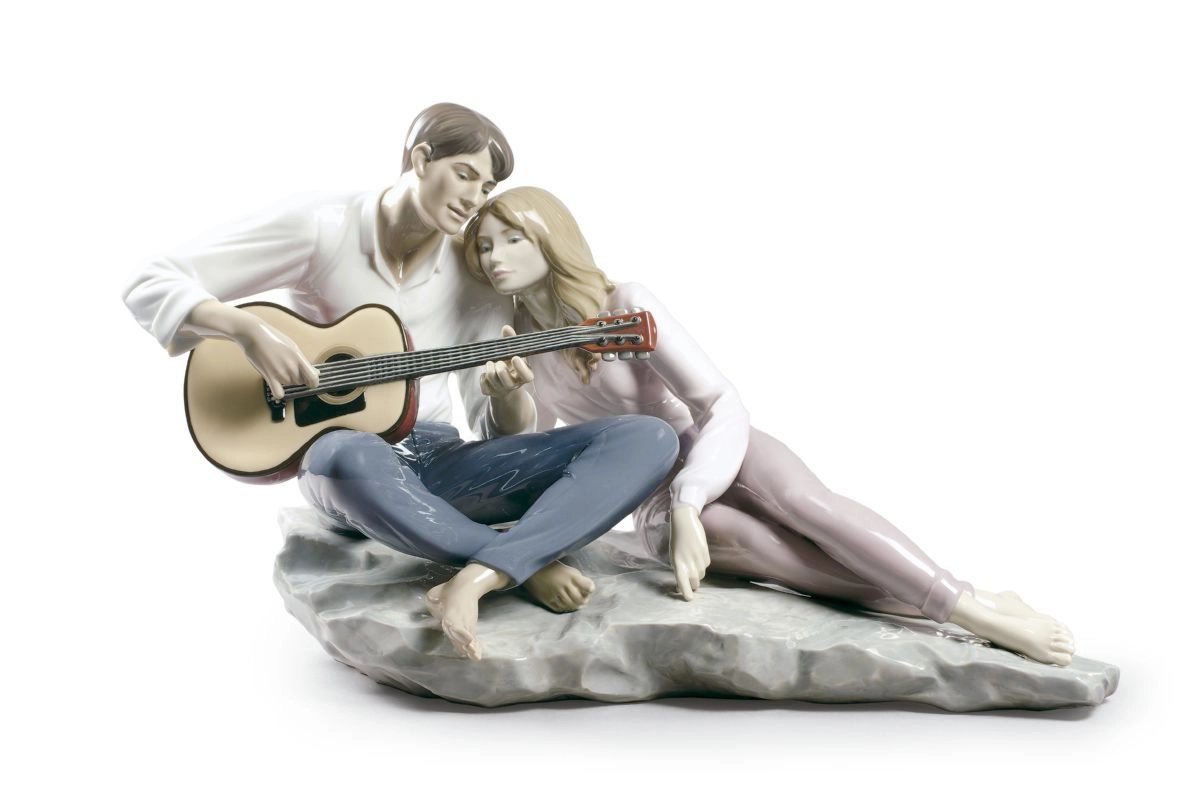 Lladro Our Song Porcelain Figurine
