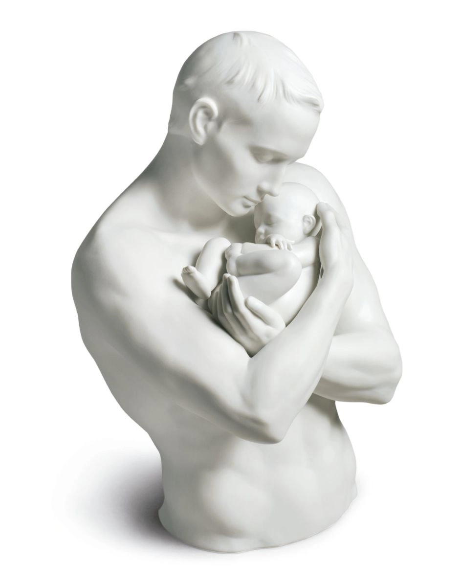 Lladro Paternal Protection Porcelain Figurine