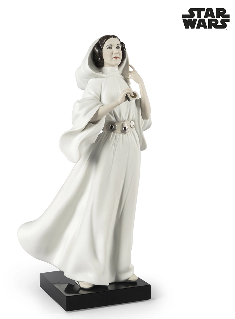 Lladro Princess Leia's New Hope From The Movie Star Wars 