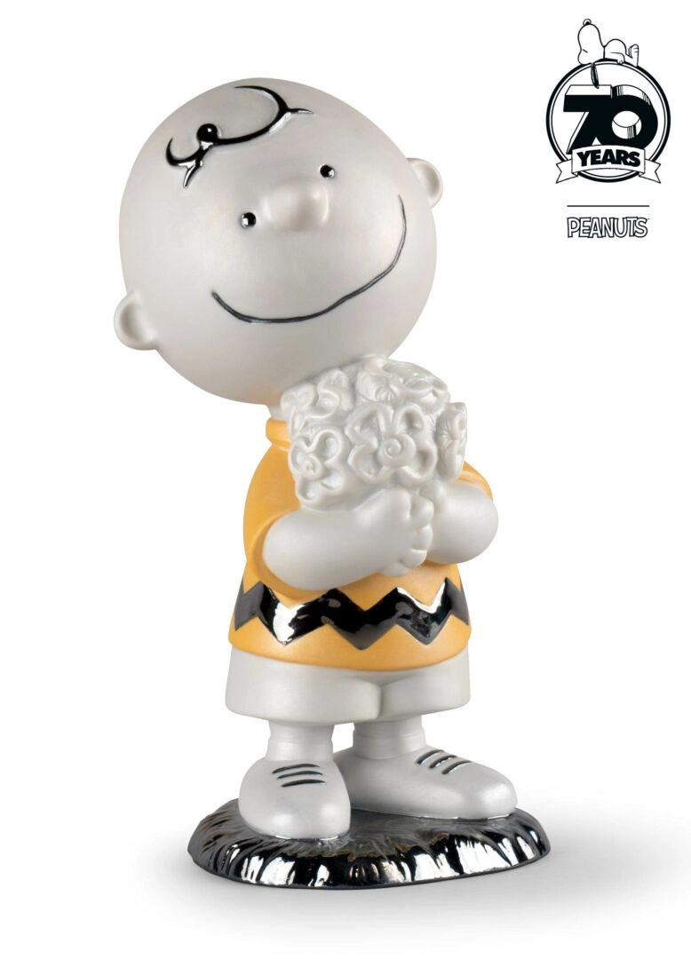 Lladro Charlie Brown Figurine 