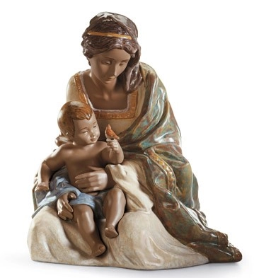 Lladro LOVING MOTHER Porcelain Figurine