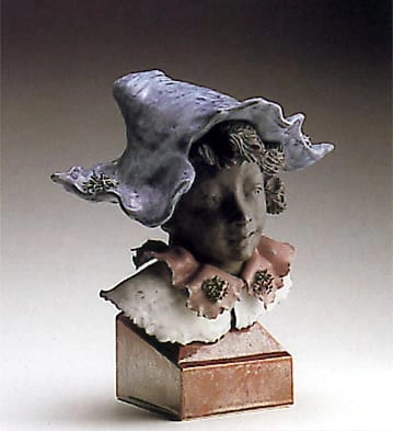 Lladro Harlequin With Hat Goyesca Porcelain Figurine