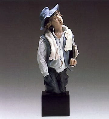Lladro School Boy Goyesca Porcelain Figurine
