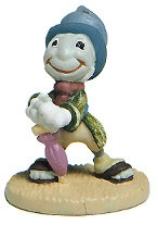 WDCC Disney Classics Pinocchio Jiminy Cricket Miniature Porcelain Figurine